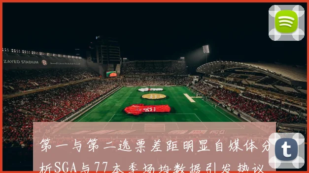 第一与第二选票差距明显自媒体分析SGA与77本季场均数据引发热议