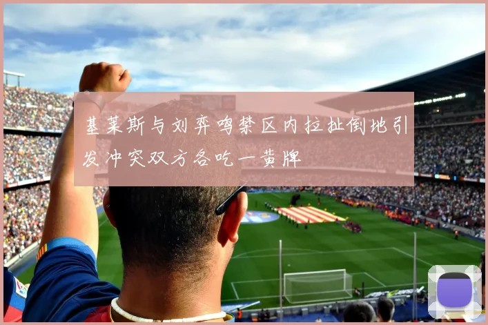 基莱斯与刘弈鸣禁区内拉扯倒地引发冲突双方各吃一黄牌
